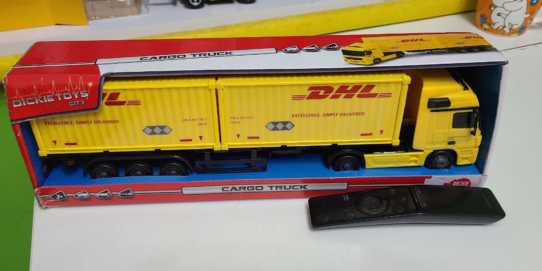 Dhl 貨櫃車 玩具 遊戲類 玩具 Carousell