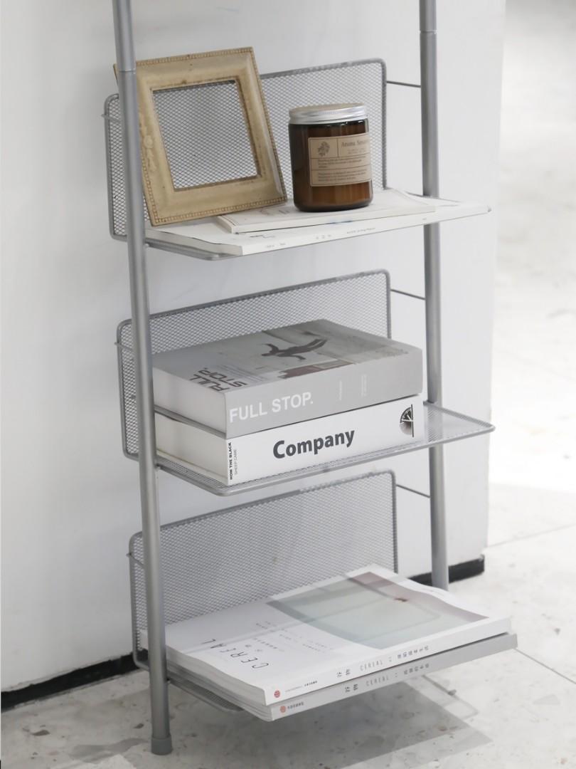 [Instock] Display Ladder Metal Rack 6 Tier Shelf, Furniture & Home ...