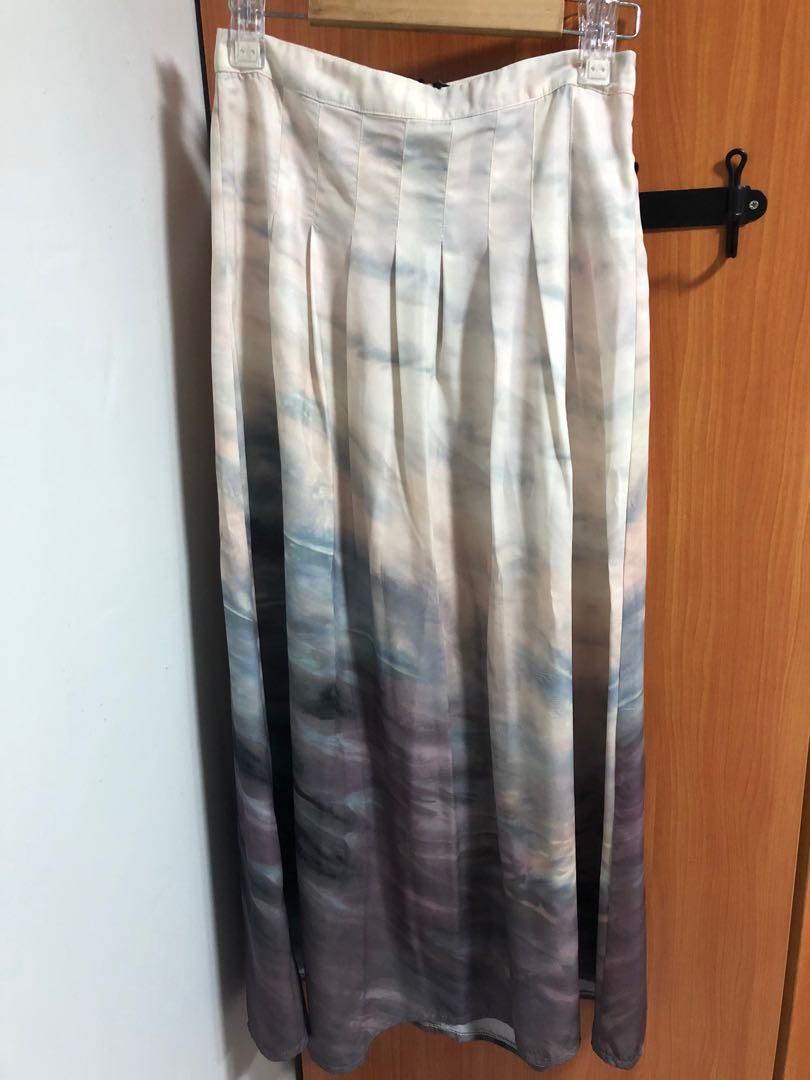 Dotti floral maxi skirt sale