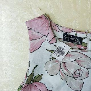 Dress floral impor import murah