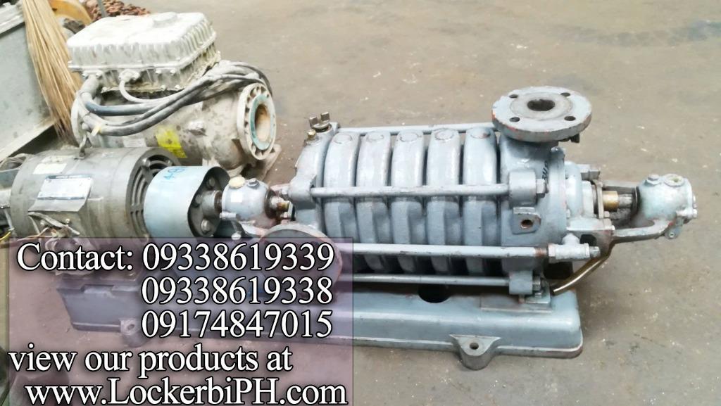 Ebara Pump Multi Stage 40MS6M/ Elec. Fire pump 5HP From Japan (Category: Everything Else Others) located in Quezon City. Submitted by danilo.danilo3 (Listing ID 1081702252, Image 1). Description: Lockerbi Industrial Machinery Supply Japan surplus shop. Lots available. Most items negotiable~ Open Mondays to Saturdays 8am - 5:00 pm. More items available. Feel free to bring your technicians. Type "Lockerbi Philippines" in google to see company websi