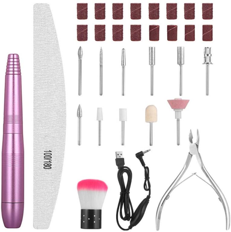 Electric Nail File Professional Electric Nails Drill set Portable 20000