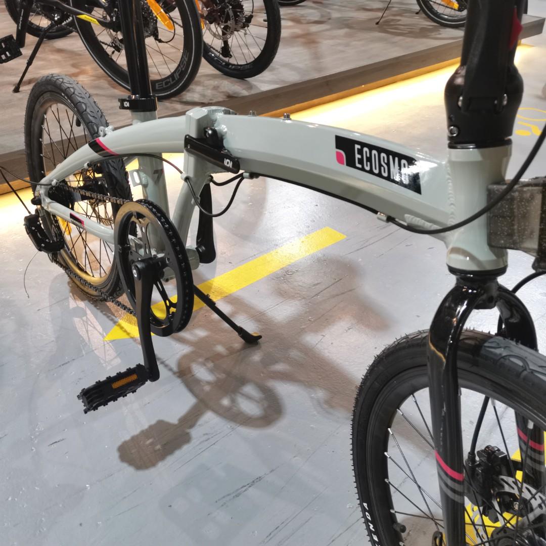 Element Folding Bike Ecosmo 7 Speed Shimano Tourney, Sports Equipment, Bicycles & Parts
