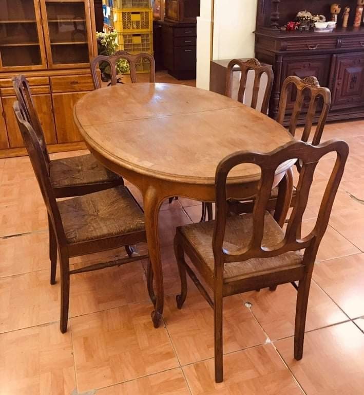 European dining table, Furniture & Home Living, Furniture, Tables