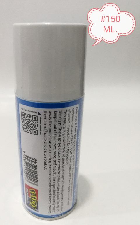 FIDO Tick and Flea Spray for Cats 150ml