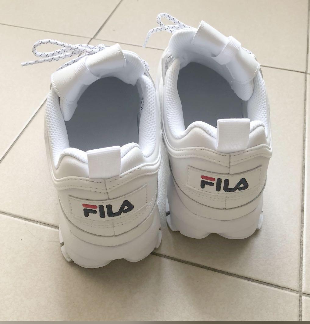 Real vs fake cheap fila shoes