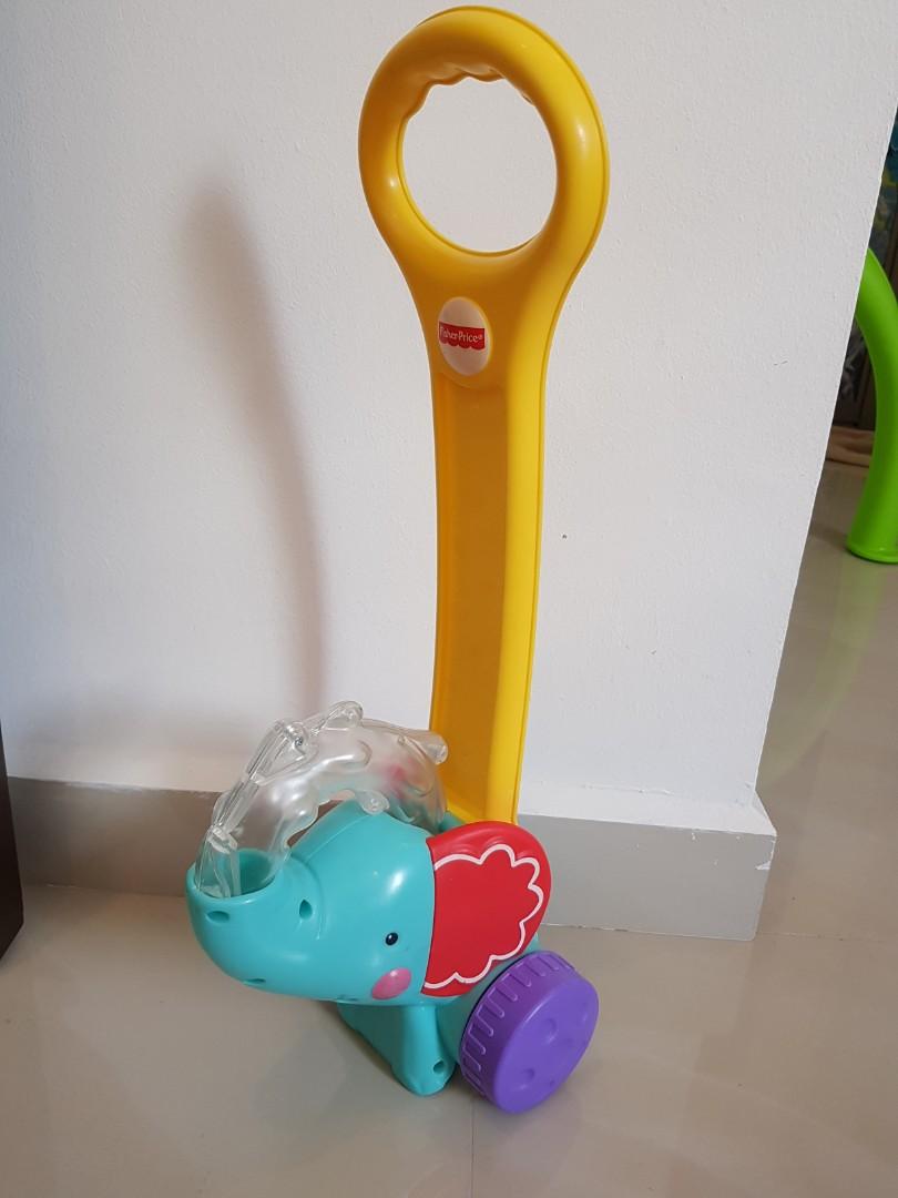 Fisher Price Pop N Push Elephant