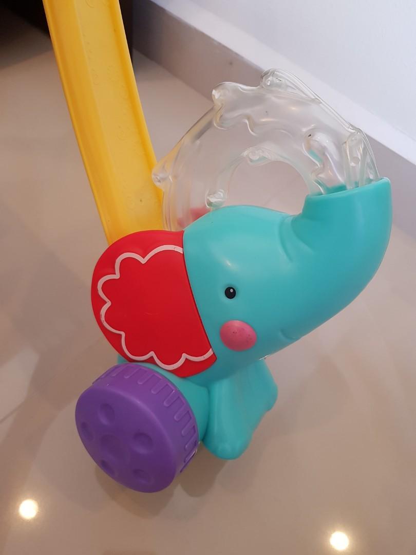 Fisher price elephant pop shop and push