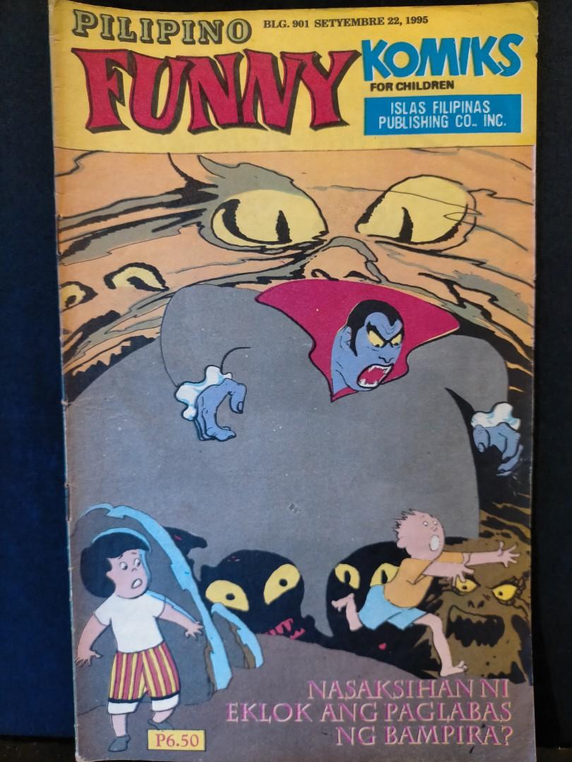 funny komiks year 1995 (Category: Comics & Manga) located in Marilao. Submitted by ryumatrix (Listing ID 1081804959, Image 1). Description: selling for 300 each or take all for 1,400. vintage all are year 1995.
