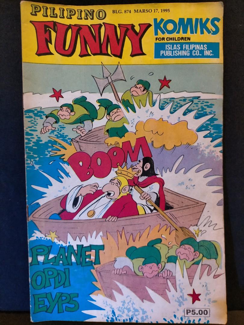 funny komiks year 1995 (Category: Comics & Manga) located in Marilao. Submitted by ryumatrix (Listing ID 1081804959, Image 3). Description: selling for 300 each or take all for 1,400. vintage all are year 1995.
