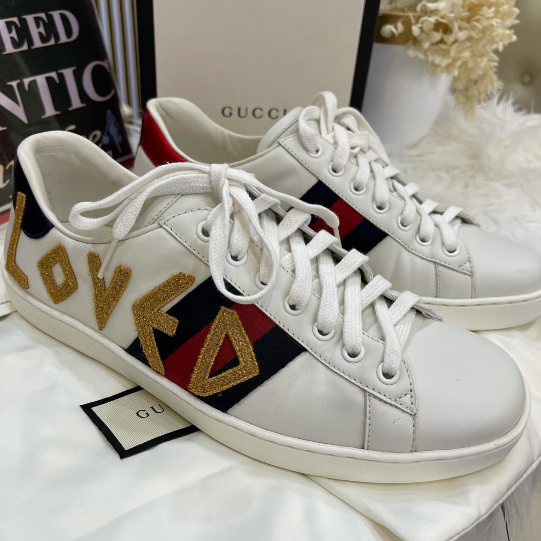 Gucci Ace LOVED Sneakers Size 7 men s size Men s Fashion