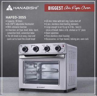 Hanabishi Air Fryer Oven 30L HAFEO-30SS