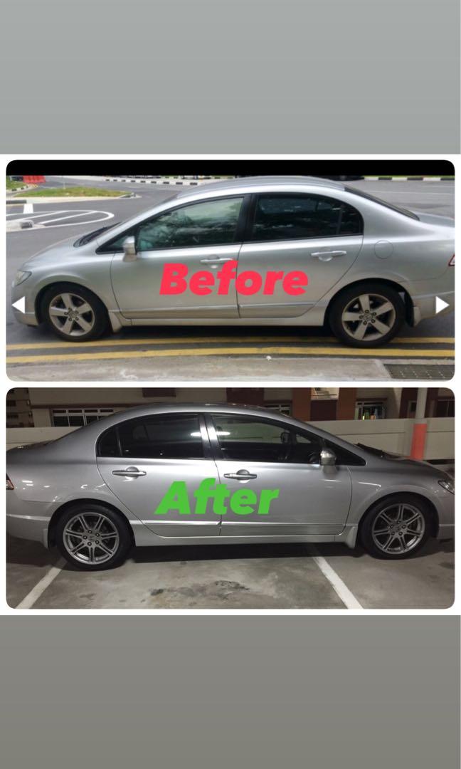 Honda Civic FD 17” Rims (Enkei Original), Car Accessories, Tyres & Rims