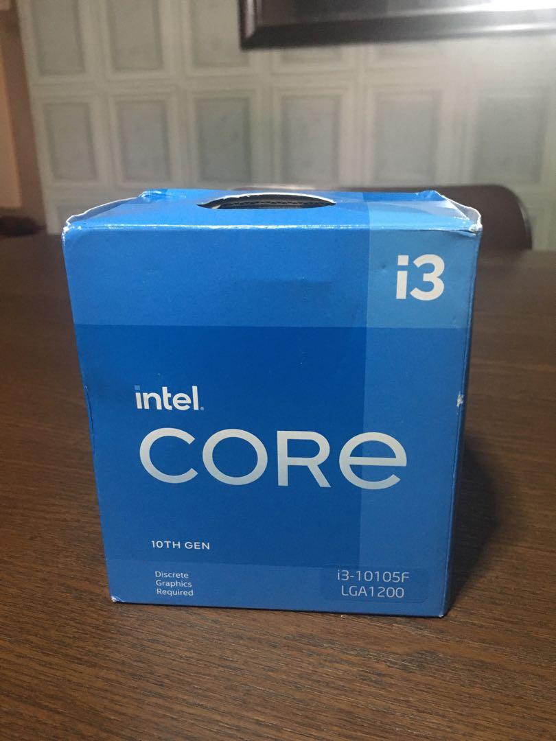 Intel Core i3-10105F, Computers & Tech, Parts & Accessories 