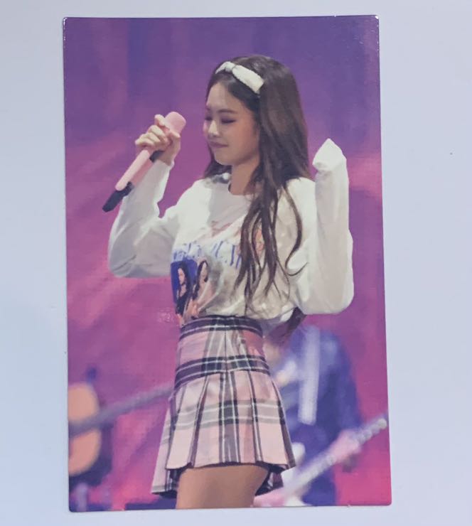 JENNIE IN YOUR AREA SEOUL DVD 2018 PHOTOCARD BLACKPINK, Hobbies