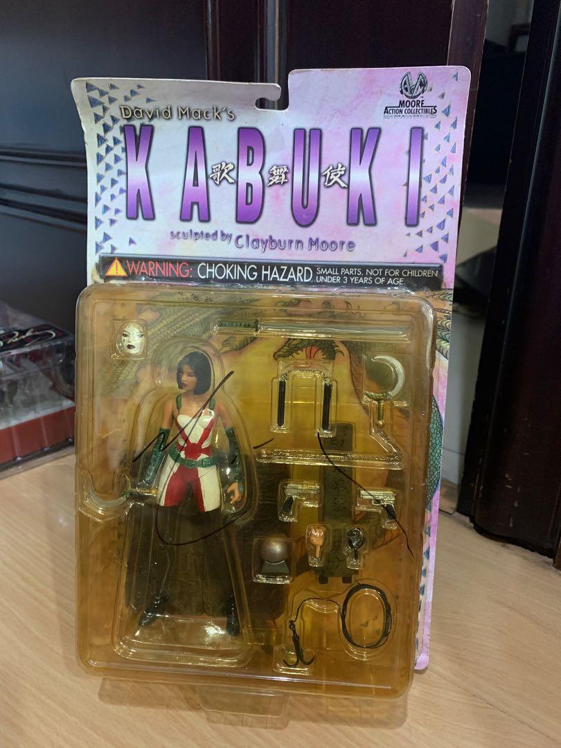 Kabuki figure collectibles Signed by david mack, Toys  Collectibles,  Mainan di Carousell
