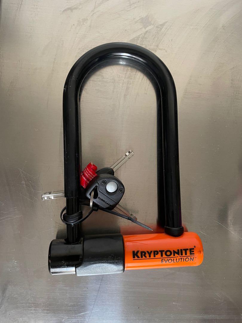 Kryptonite evolution bicycle lock Never been used, Sports Equipment