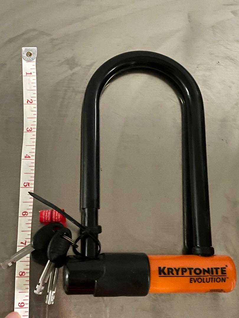 Kryptonite evolution bicycle lock Never been used, Sports Equipment