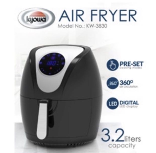 Kyowa Digital Air Fryer 3.2L KW3830, TV & Home Appliances, Kitchen