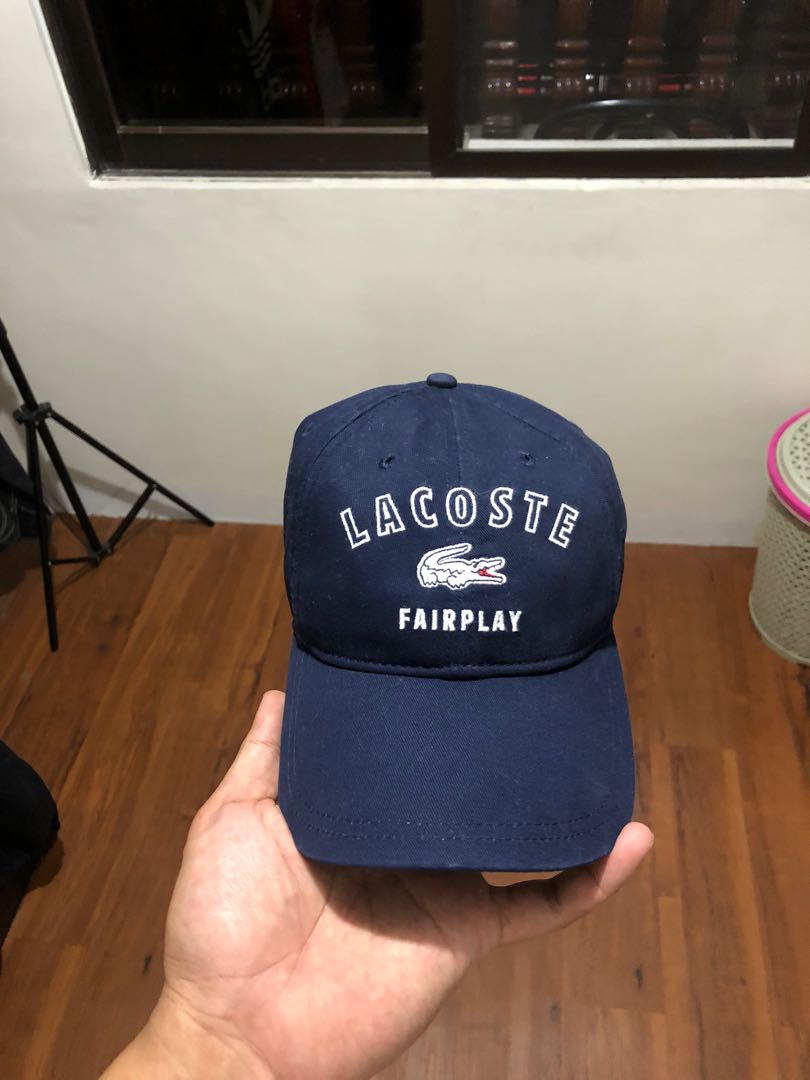 Lacoste fairplay cap hotsell