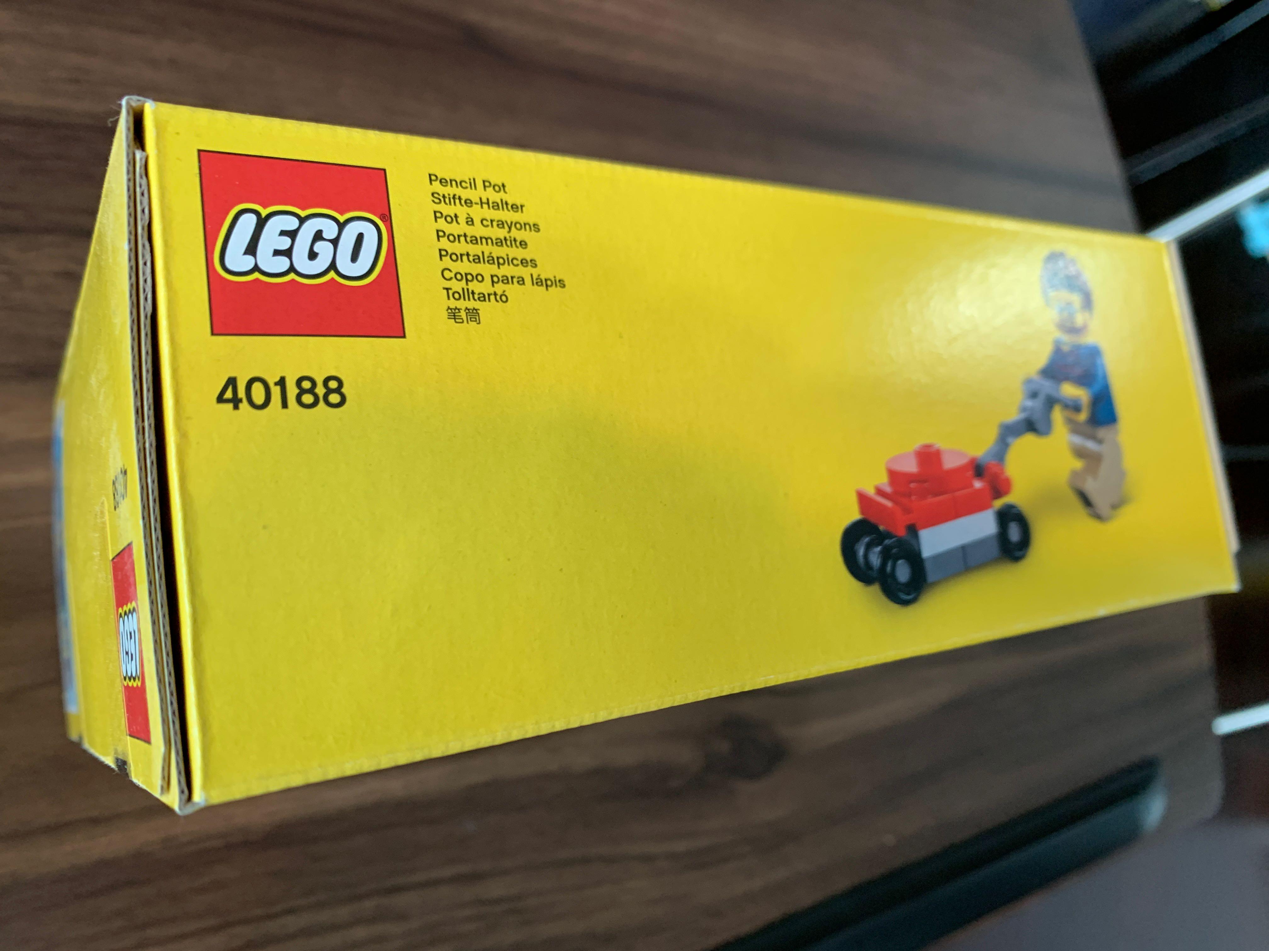 LEGO Exclusives 40188: 積木筆筒Pencil Pot, 興趣及遊戲, 玩具& 遊戲