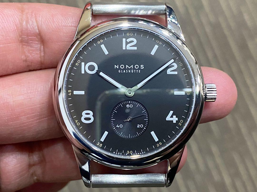 Like New Complete Local Apr 2021 Nomos Club 40 Automatic 753 Onix