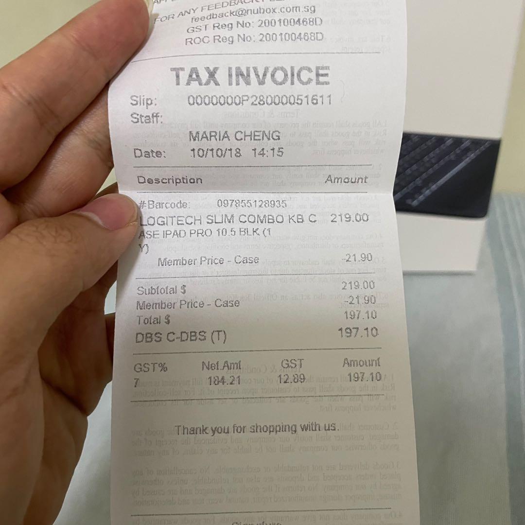 Logitech Slim Combo Keyboard Case for iPad Pro 10.5”, Mobile Phones