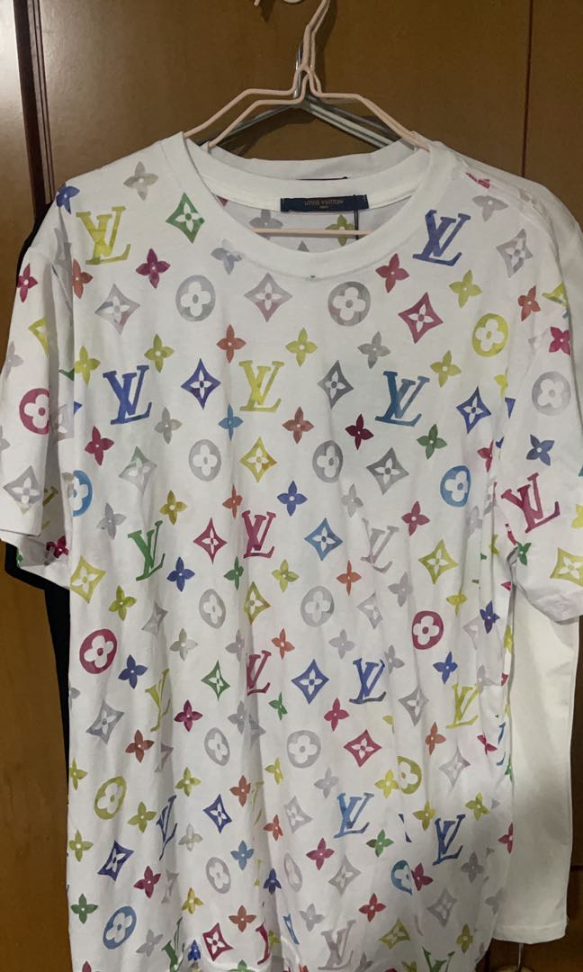Louis Vuitton Multicolor Monogram T-shirt, Women's Fashion, Tops, Shirts on  Carousell