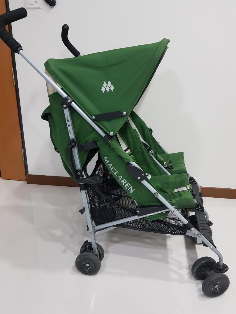 Double Umbrella Stroller Maclaren Twin Triumph Double Stroller