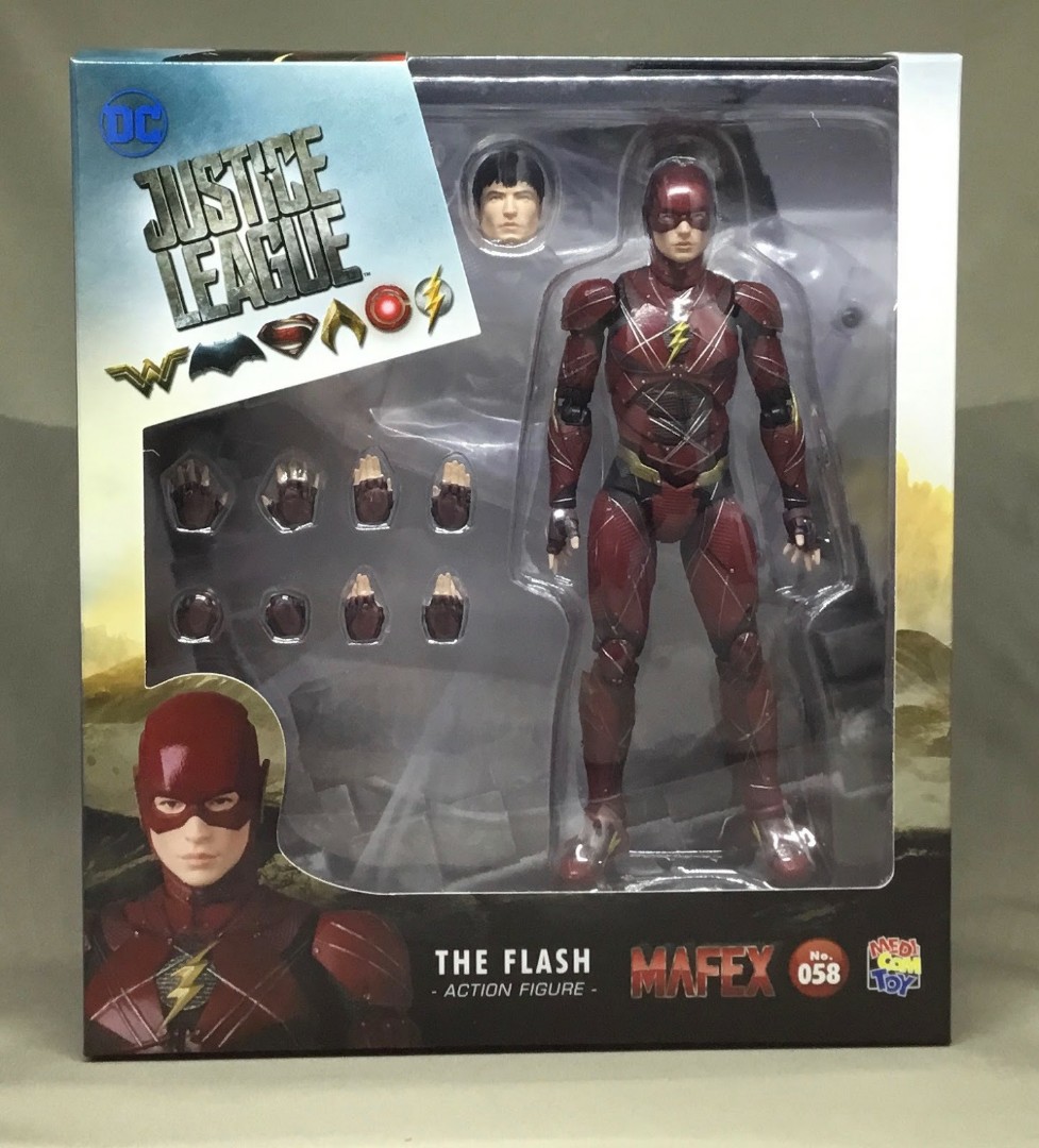 mafex flash justice league, 興趣及遊戲, 玩具& 遊戲類- Carousell