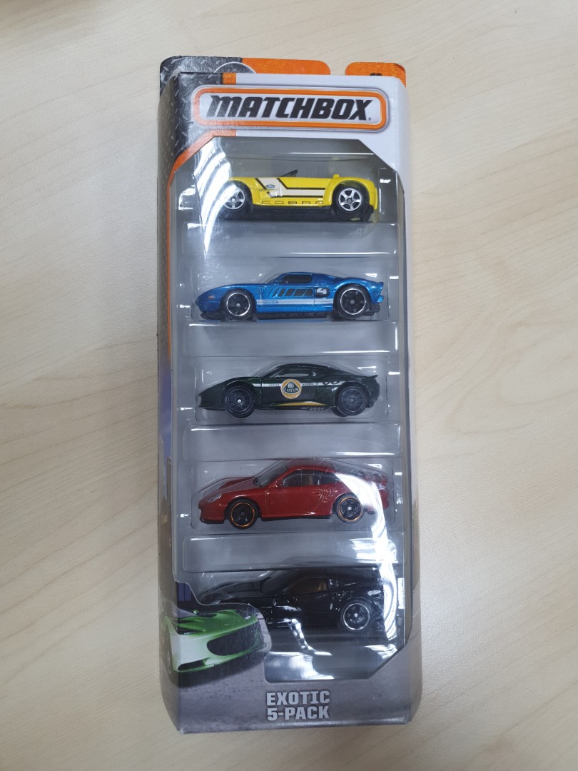 MATCHBOX EXOTIC 5PACK, Hobbies & Toys, Toys & Games on Carousell