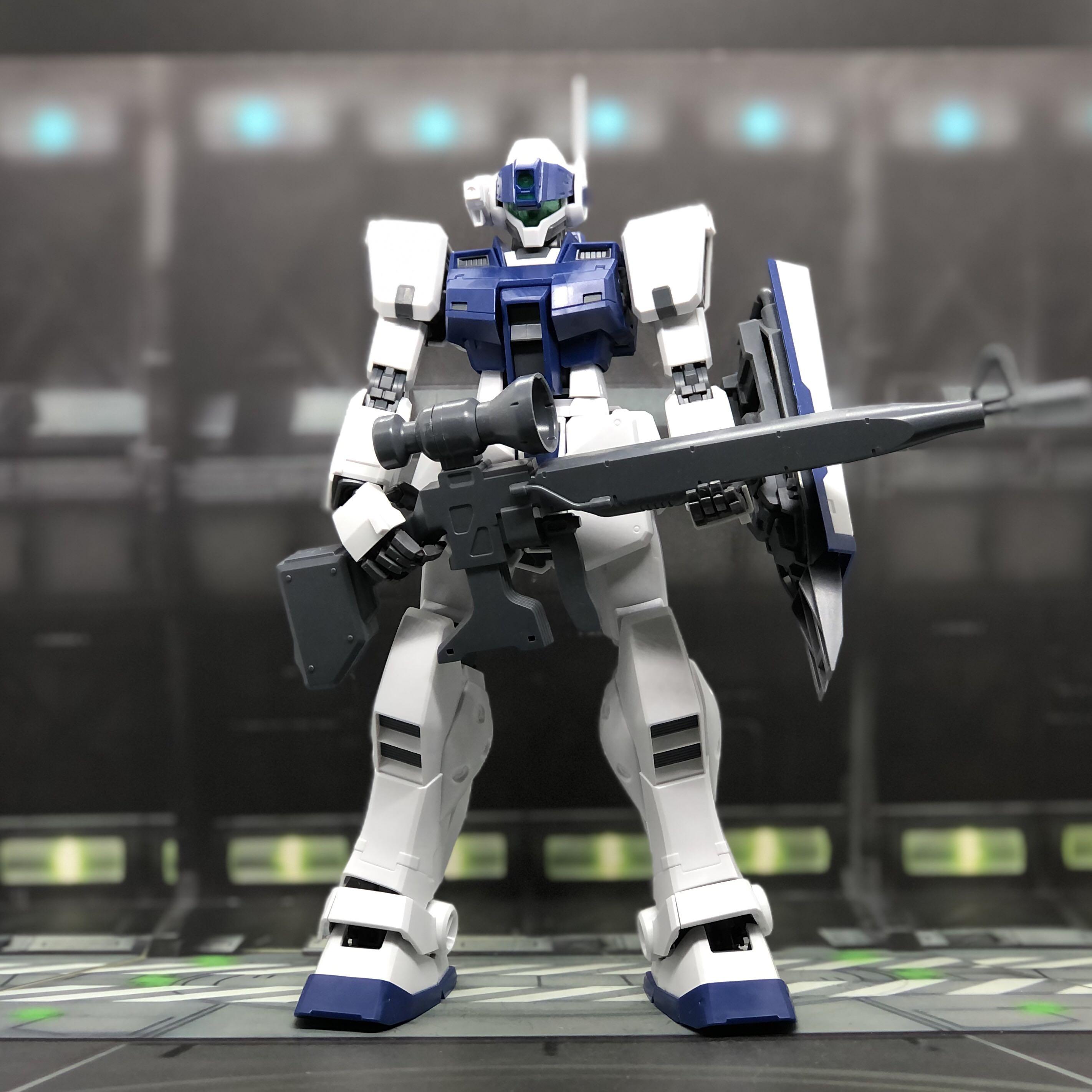 MG GM Sniper II [White Dingo Team Custom] 狙擊型吉姆2 (白狗野犬隊) (素組成品), 興趣及遊戲 ...