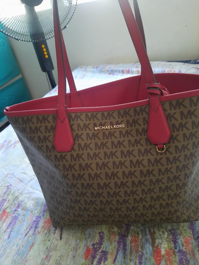 mk reversible tote bag