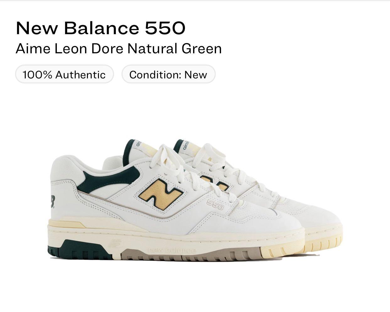 Aime Leon Dore P550 550 Natural Green 
