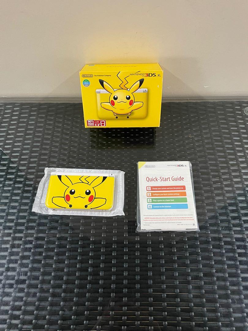 Nintendo 3ds Xl Pikachu Yellow Edition Video Gaming Video Game Consoles Nintendo On Carousell