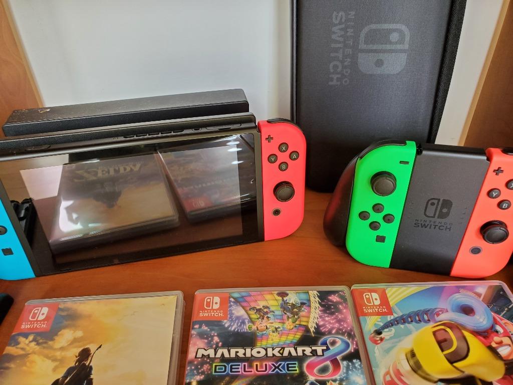 Nintendo switch 4 player mario kart store
