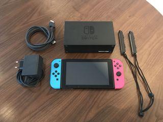 Nintendo Switch Gen 1 - Full set with xtra accesories