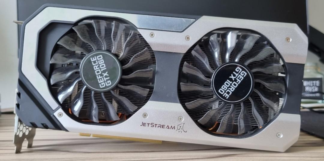 Palit GTX 1060 6GB Super JetStream, Computers  Tech, Parts  Accessories  on Carousell