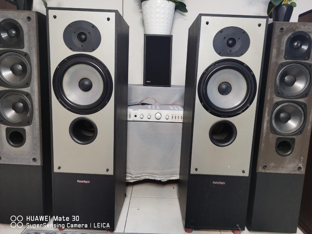 PARADIGM 5SE MKIII FLOOR STANDING SPEAKERS. MADE IN CANADA