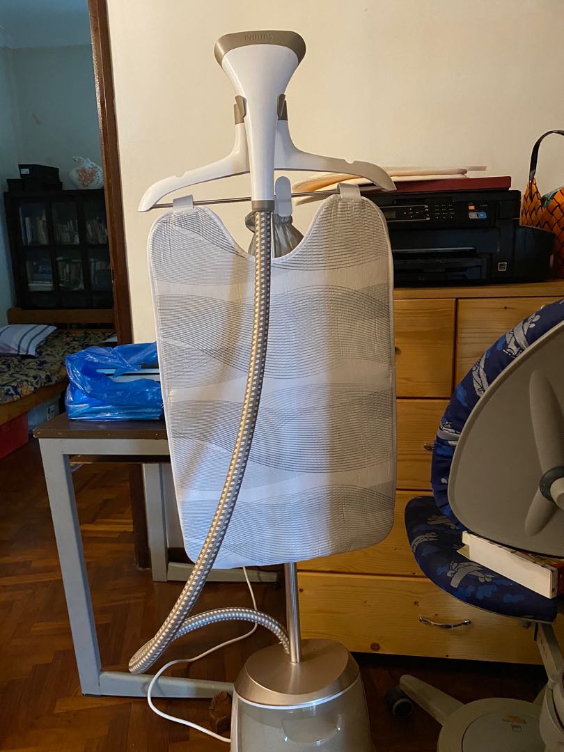Philips Stand Iron Steamer Used once, TV & Home Appliances, Irons
