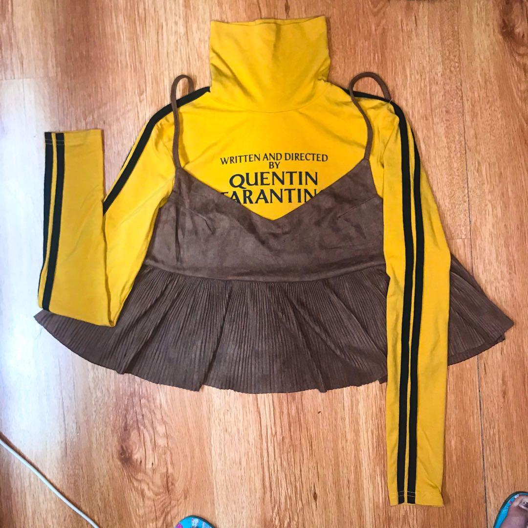 Quentin tarantino hotsell yellow turtleneck