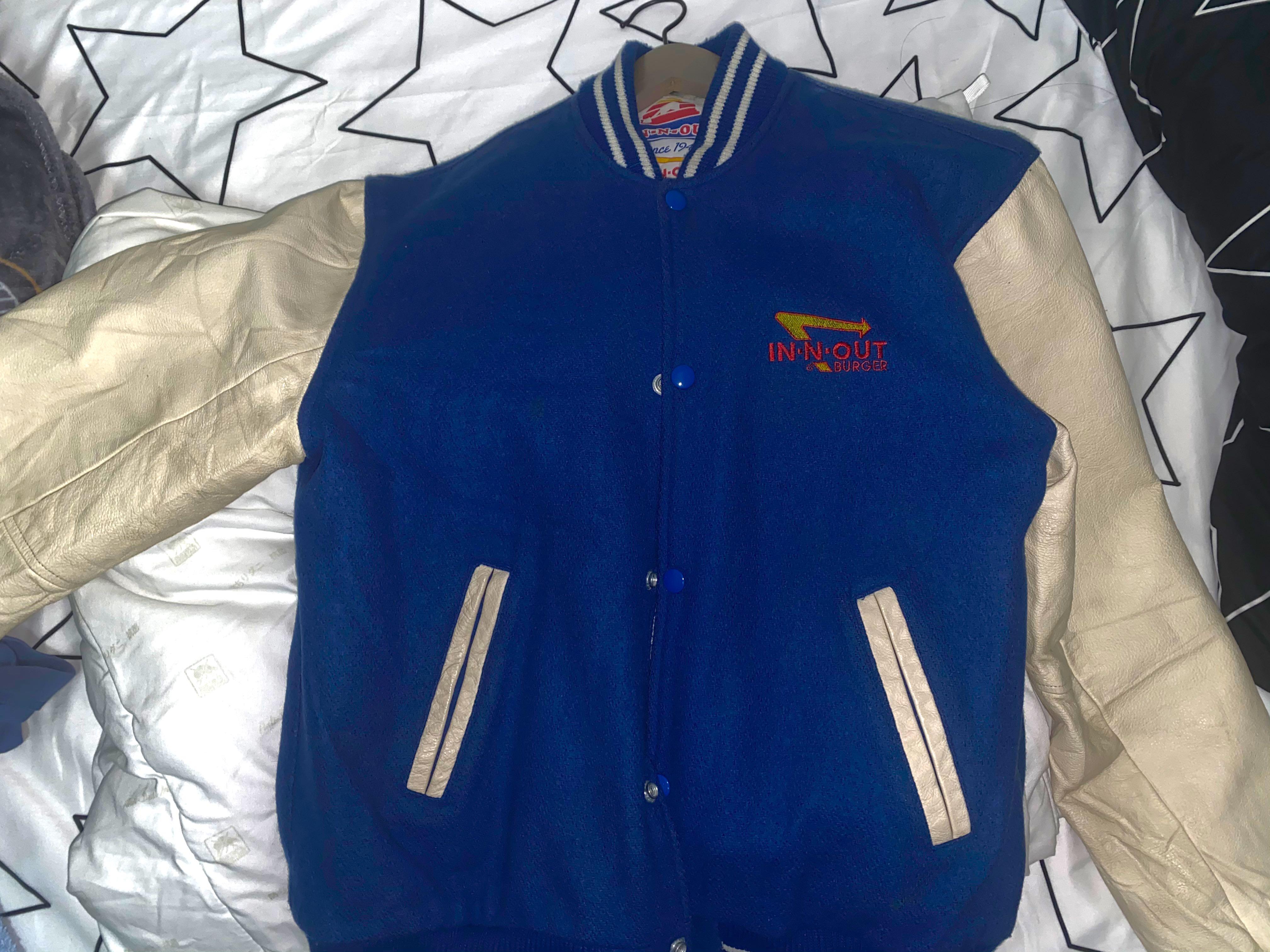 RARE Vintage In and Out varsity jacket