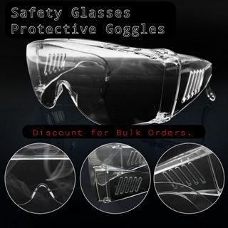 Safety Glasses Eye Protection Protective Eyewear Clear Lens Workplace Safety Goggles daily Supplies