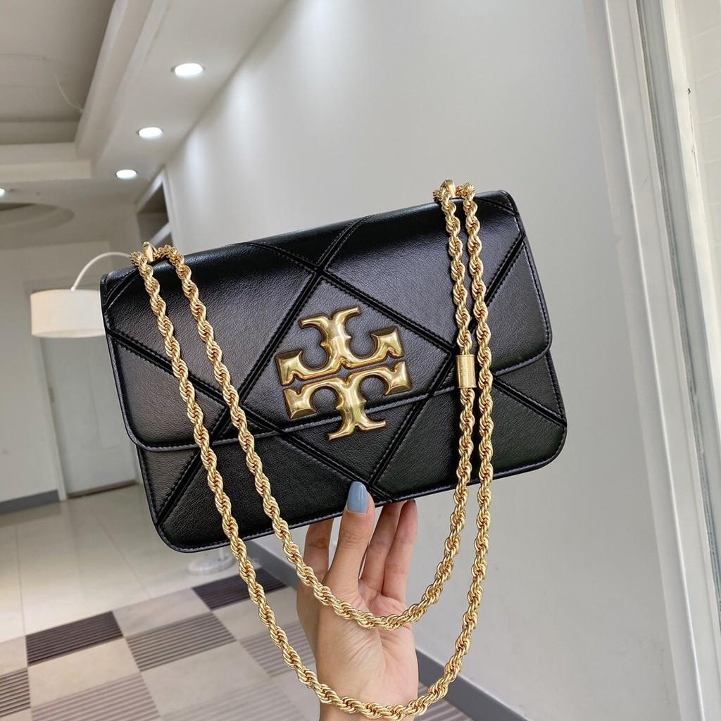 Readystock Black Tory Burch Eleanor Diamond Quilted Shoulder Bag, Women's  Fashion, Bags & Wallets, Shoulder Bags on Carousell