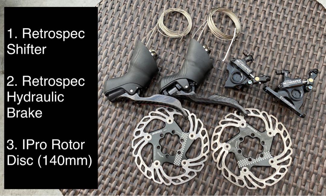 Retrospec groupset clearance made in