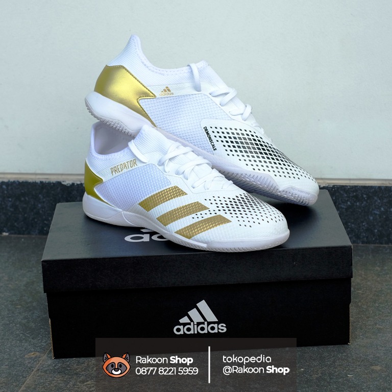 Sepatu Futsal Original Adidas Predator 20.3 In FW9192 size 45 1/3, Fesyen  Pria, Sepatu , Lainnya di Carousell