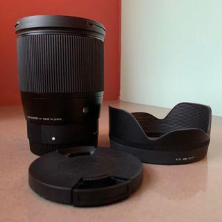 Sigma 16mm f1.4 DC DN lens for Sony APS-C E-Mount cameras