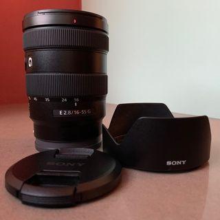 Sony 16-55mm f2.8 G lens for APS-C E-Mount cameras