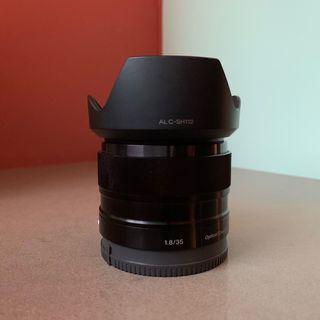 Sony 35mm f1.8 lens for APS-C E-Mount cameras