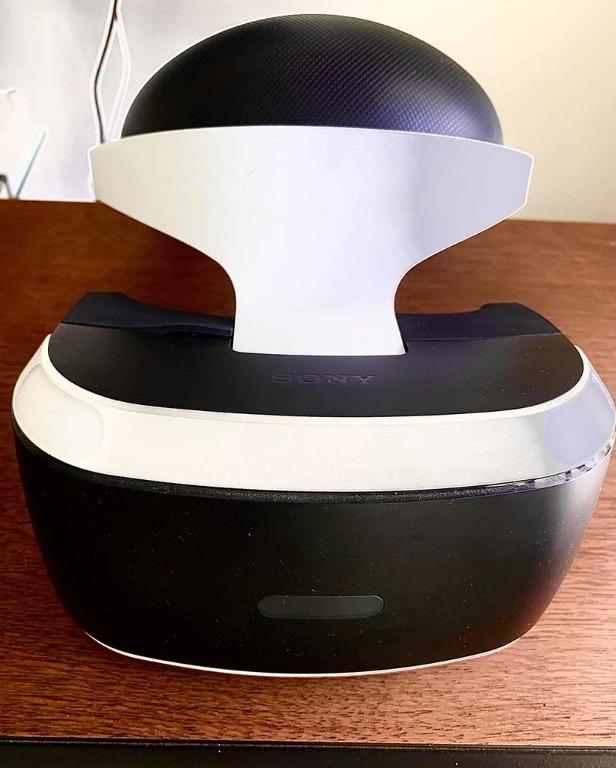Sony PlayStation 4 VR headset (Category: Virtual Reality) located in Makati City. Submitted by quickbrownfox.777 (Listing ID 1081677226, Image 1). Description: selling slightly used Sony PS4 VR glasses. Complete with all accessories and cables. Very good condition slight cracks on leather/foam inserts but does not affect performance. A must for all gamers, email also at sandbites@gmail.com.